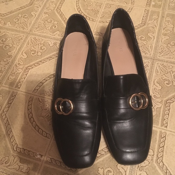 Forever 21 Shoes - Square toe heel loafers